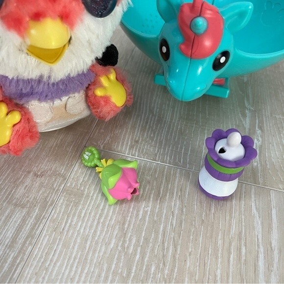 Plush Pink Interactive Hatchimals Hatchibabies Foxfin Toy - Picture 7 of 7